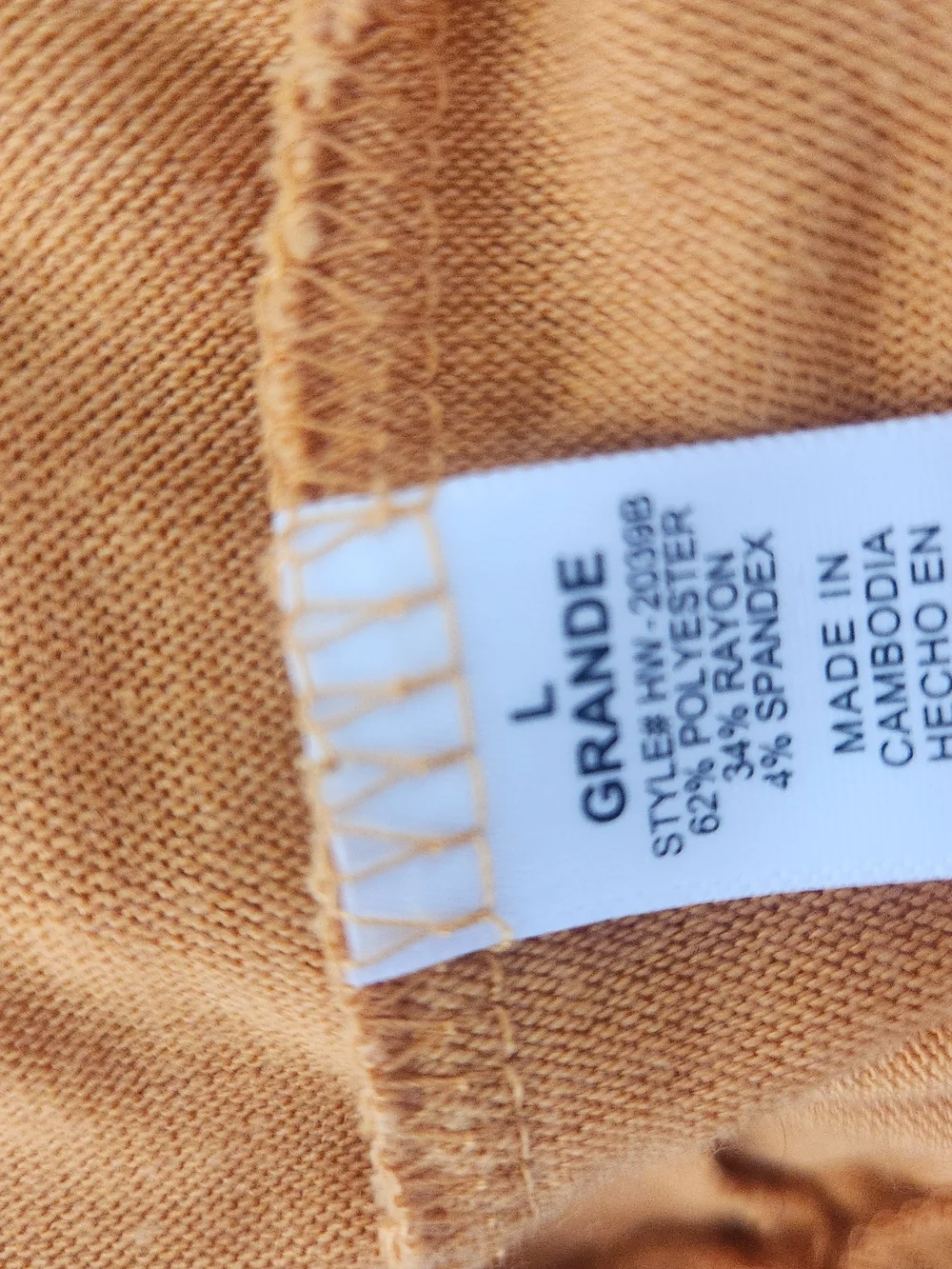 Zenana Outfitters Mustard Button-Down V-Neck Cardigan L Euc
